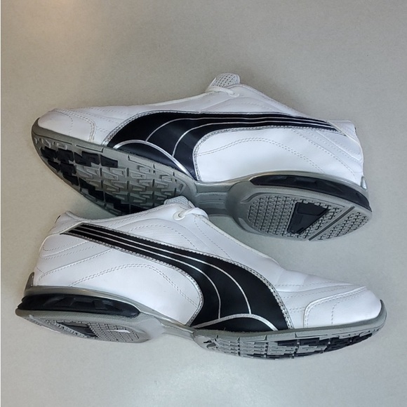 White Puma Running Sneakers - Picture 3 of 7